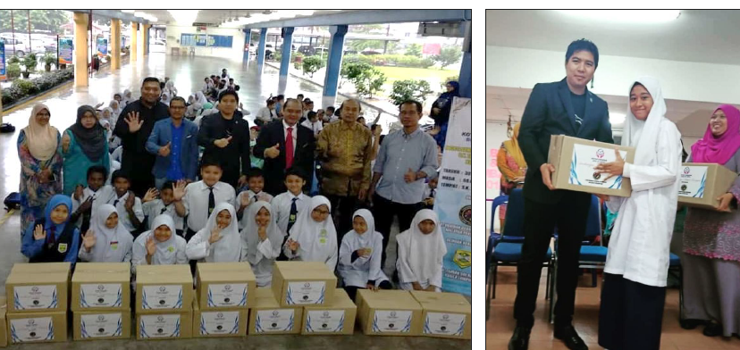 Murid Penerima Sumbangan Kotak Harapan